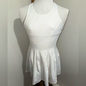 Women’s Lululemon Court Crush Activewear Tennis  Dress White M/L